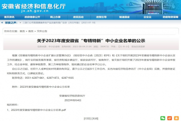 bevictor伟德集团又三家子公司获批安徽省“专精特新”中小企业荣誉称号